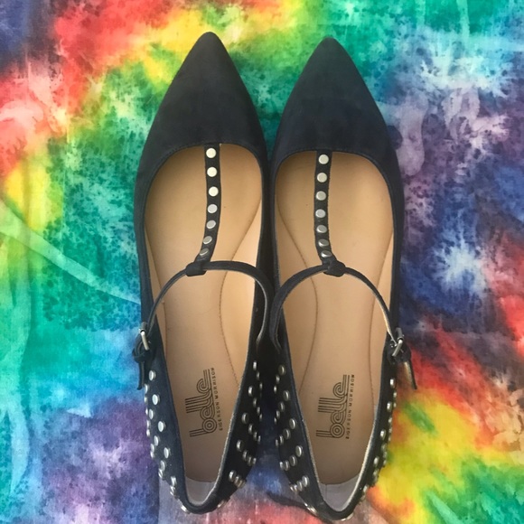 BELLE by SIGERSON MORRISON t-bar flats - Picture 3 of 6